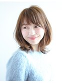 30/40/50代【小顔大人くびれヘア】×透明感イルミナカラー