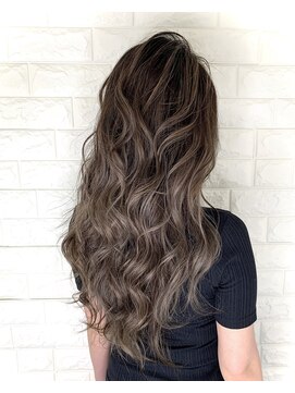 フィーネ 柏(Fi-Ne) ＃グラデーション＃アッシュブラウン＃ケアブリーチ＃柏