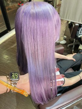 テテ(TETE) パープルラベンダー　心斎橋×長堀橋