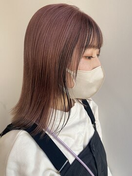 クイントネオリーブ 自由が丘正面口店(quint:neolive) ピンク×ブラックインナーカラー