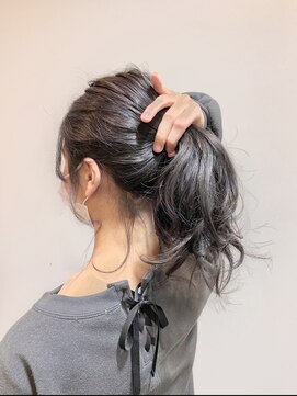 エディオ ヘア(edio hair) グラデーションでグレーに