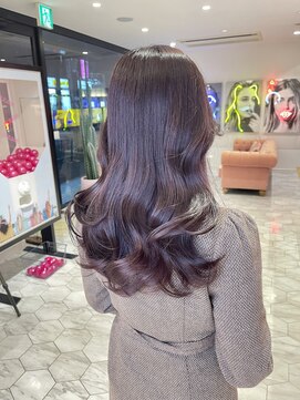 アマンドール(Aman D'or) ワンホンレイヤー×ラベンダーブラウン