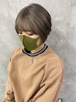 ウシワカマルエムティードット 富士宮店(USHIWAKAMARU MT.)&nbsp;ショート×グレージュ