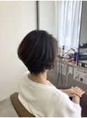 小顔補正立体カット