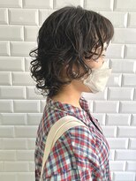 アピィス(APPiiS) ウルフヘア×パーマ