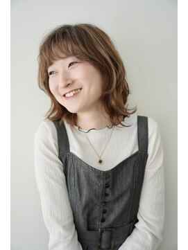 ヘアークリアー 獨協大学前店 ナチュラルネオウルフハイライト