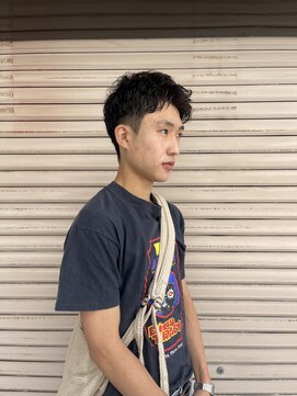 ウェルネス(Wellness) ショートパーマ、スパイキーショート