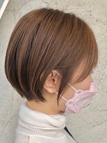 サンタフェ 岐阜島店(Santa'Fe) 似合わせショート/ベージュブラウン