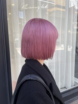 ハイブ 金沢(Hive) パツットボブ　ネオンピンク　春カラー！