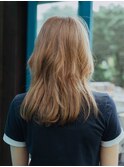 ブロンドガーリーミディ20代/30代/40代/庭瀬