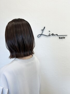 リム(Lim) ボブ 切りっぱなし レイヤー