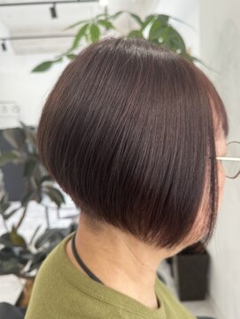 スワッグ(SWAG) ショートカット/前髪カット/白髪染め/白髪ぼかし/艶カラー