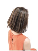 ダイアモンズ(DIAMONDS)&nbsp;ふんわりボブ×ハイライトカラー