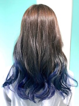 マティーナ ヘアー 池袋(Matina hair) 【ブルーグラデーション】20代30代40代50代