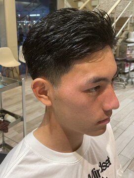 クラップス 横須賀中央店(CLAPS) ビジネスショートメンズマッシュツイストパーマツーブロック