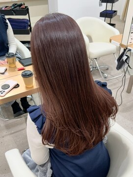 ノウハウ キョウト(KNOWHOW kyoto) ワンカールレイヤー/ピンクベージュ/艶カラー