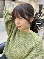 ロンドアヴァントゥス 池袋(Lond aventus)&nbsp;韓国レイヤー/韓国風/ボブ/髪質改善/黒髪/ブリーチなし〔池袋〕