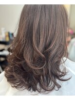 ミライエ(MIRAie)&nbsp;ふわふわカールのレイヤーミディ