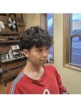 ヘアーサロンもりかわ ショートサーフカール