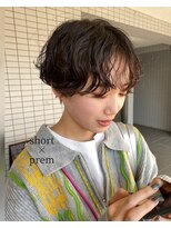 エンリー(ENlee)&nbsp;【とまべち】ラフパーマ×マッシュショート