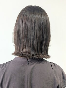 エンクス 天王町店(enx) ミディアムヘア/暗めカラー/グランマッシュ/天王町HA810