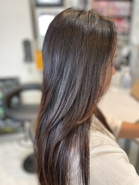 タナの美容室 2号店(TANA) 大人かわいいレイヤースタイル×エアンストリートメント