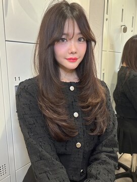 ロンドガーネット 池袋(Lond garnet) 韓国顔周り/ハイレイヤーカット/ワンホンレイヤー/池袋