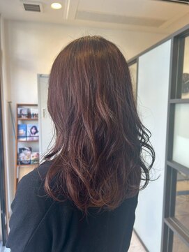 ヘア ルーナ バイ アプリーレ(hair lune by Aprire) 大人可愛いゆるふわウェーブ巻き韓国風顔周りレイヤーカット