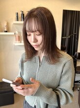 フィオーレ ヘアデザイン(FIORE hair design) ボブ ブラウン ショコラ ココア トリートメント