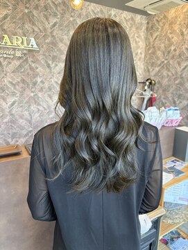 シアーオリーブカラー