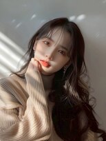 プラス ファースト ヘア(Plus 1st)&nbsp;透明感カラー×シースルーバング