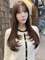 ミンクス 銀座店(MINX)&nbsp;☆ダークアッシュ似合わせカットミディアムレイヤーカット