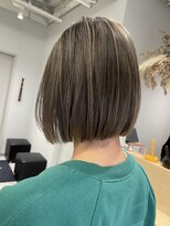 アヴァンス 京橋店(AVANCE) 着物ヘア/大人ガーリー/ダークアッシュ/似合わせカット/京橋