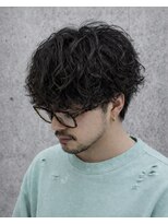 ゼロウーノ(ZER01)&nbsp;シャドウパーマ メンズパーマ マッシュ