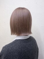 シュリット(schritt)&nbsp;ブリーチピンクベージュカラー　ダブルカラー渋谷momoko