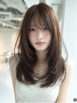 ダル 渋谷/表参道(DAL.) ハッシュカットバタフライカット顔回りカットカーテンバング