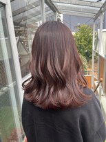 ロータスヘアーデザイン(Lotus Hair Design)&nbsp;【lotus　下枝】ブリーチなし/ボルドーカラー/レッドブラウン