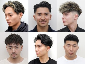 カーウォッシュバーバー(CARWASH BARBER)の写真/30-40代大人男性に人気のバーバー ・ ハンサムなメンズカット/パーマ ・ 平日21時まで営業 ・ 阿波座/本町