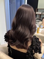 シーナ バイ マグ(siina. by Mag)&nbsp;夏カラー髪質改善ブリーチなしカラーラベンダーブラウン透明感