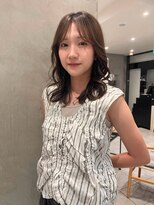 カリノ(crino:)&nbsp;#大人可愛い　#顔まわりレイヤー　#くびれミディ