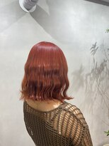 エイト プラット 渋谷2号店(EIGHT plat)&nbsp;ブラッドオレンジ　ブリーチカラー　9/16