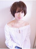 前髪あり大人ショート20代30代40代表参道