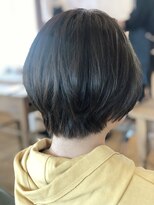 ヘアーサロン リアン 鴻巣店(hair salon Rien) カーキグレー×ショート