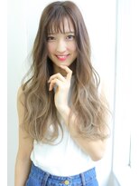 ロゼ 石橋(Rose)&nbsp;【Rose/石橋】バレイヤージュで作るグラデーション＿ロング★i