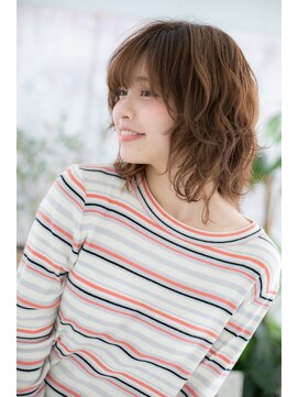 ヘアアンドビューティー ミック(Hair & Beauty miq) ふくわくしゅルーズでリラクシー…エアリーボブディb