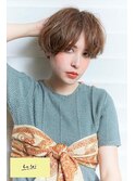 表参道駅/青山　大人かわいいワンサイドショート　辻幸奈