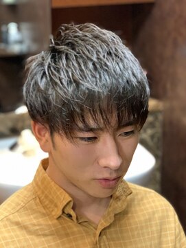 ヒロギンザ 新橋日比谷口店(HIRO GINZA) ツーブロマッシュスタイル