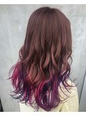 ピンク×パープル