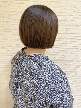 モリオ フロム ロンドン サッポロファクトリー店(morio FROM LONDON) 【morio】札幌ボブ　大人のナチュラルぷつっとボブ