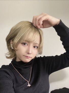 リアイス(Re:ICE) ミルクティーベージュショートウルフ